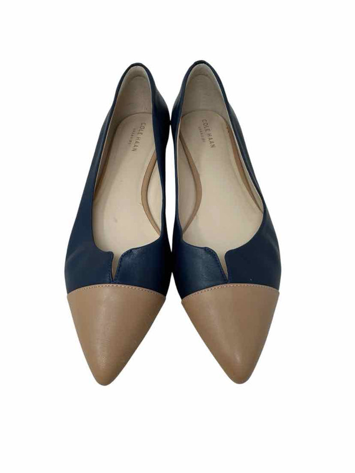 Shoe Size 8.5 Cole Haan Navy Flats