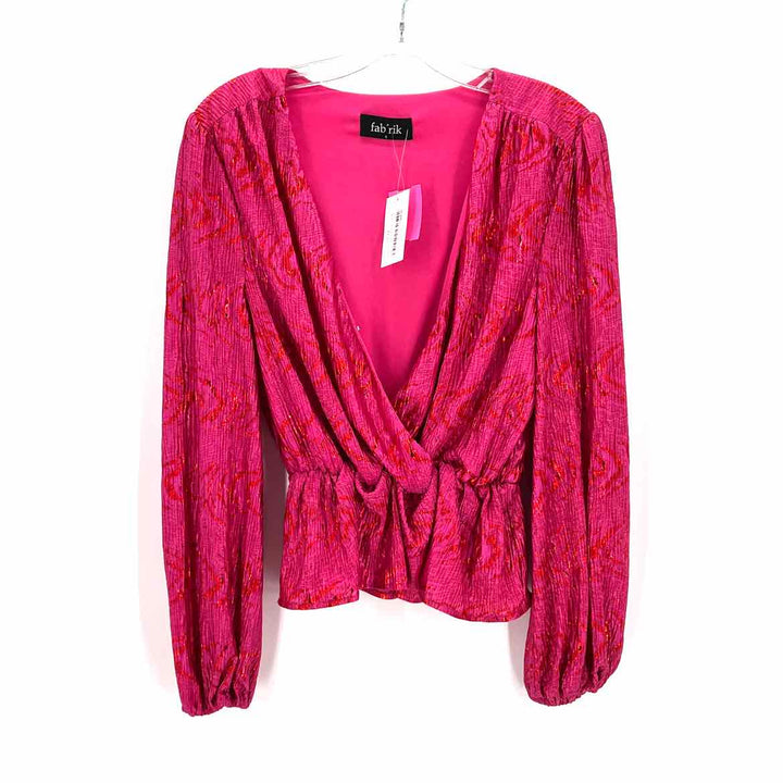 Size S FABRIK Hot Pink Shirt