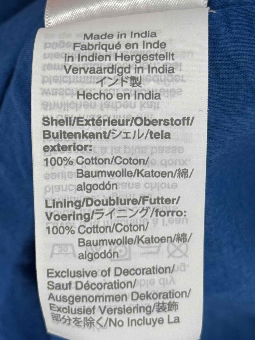 Size M J Crew Blue Print Dress