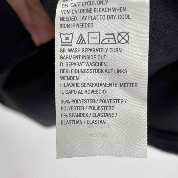 Size M Black Velour Shirt