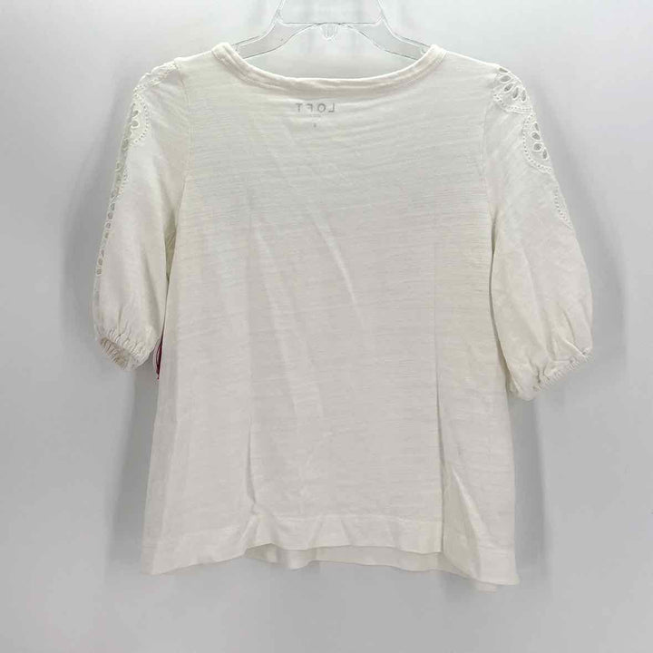 Size S LOFT White Shirt
