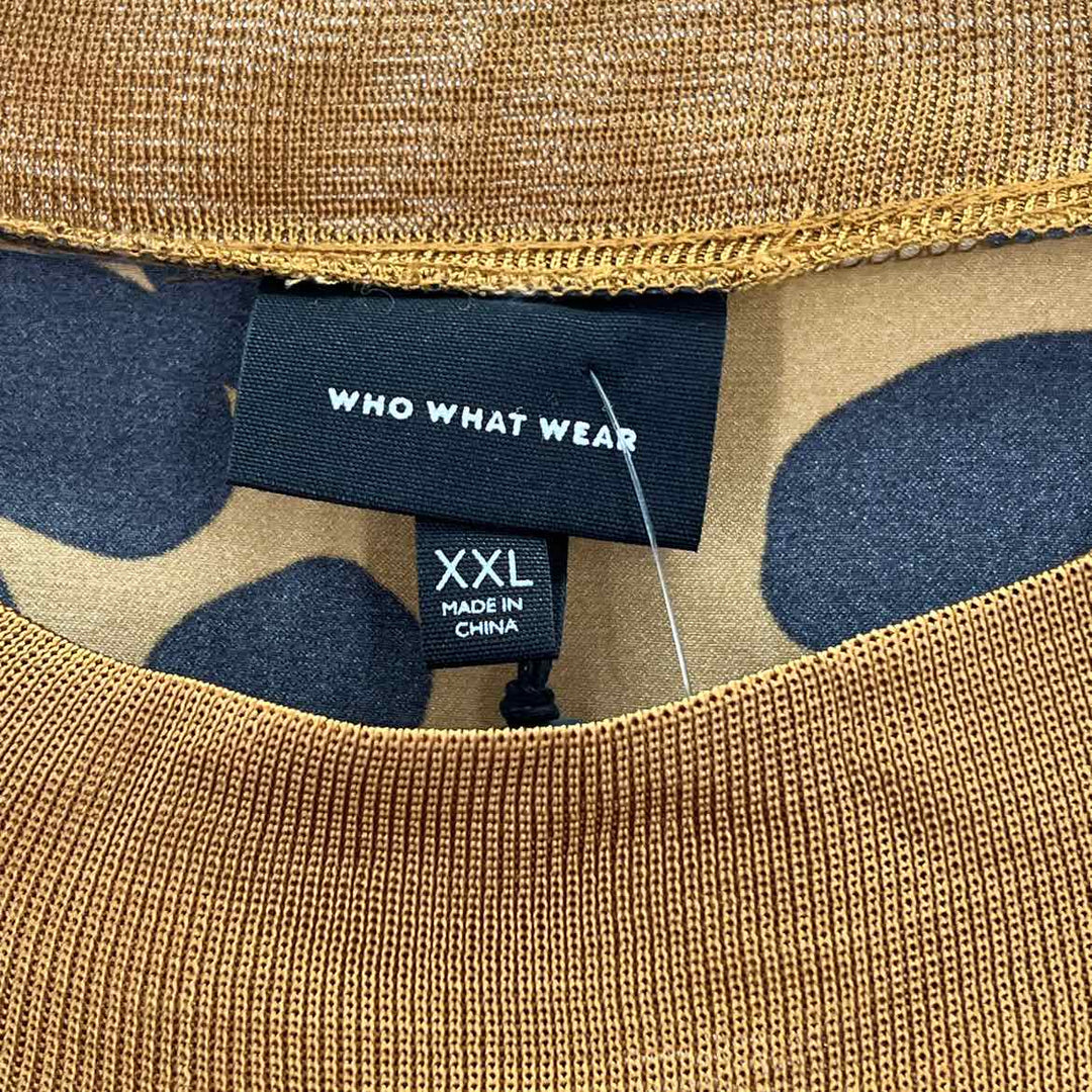 Size XXL who what wear Tan Dress