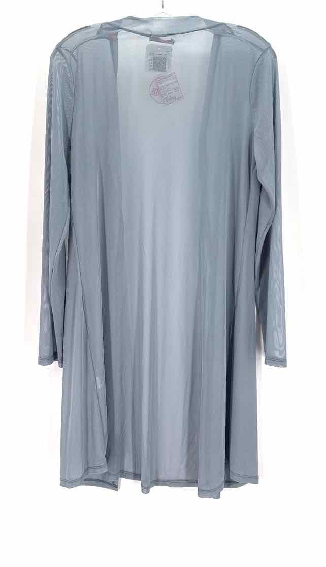 Size M Light Blue Mesh Cardigan