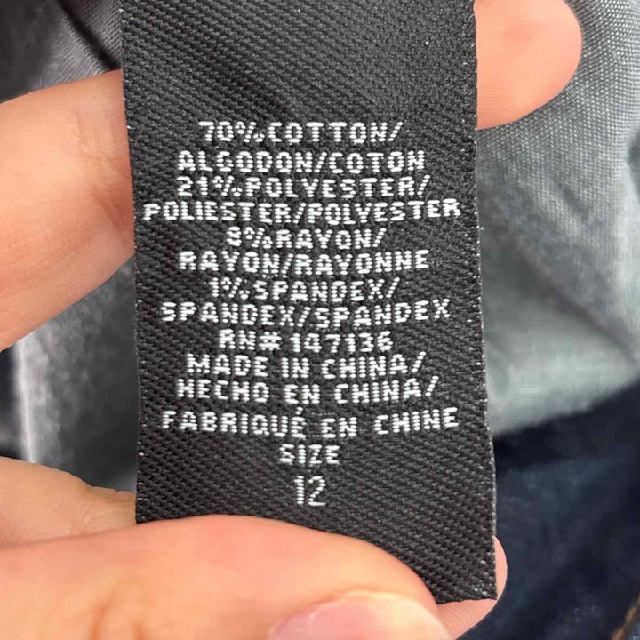 Size 12 Blue Denim Jeans