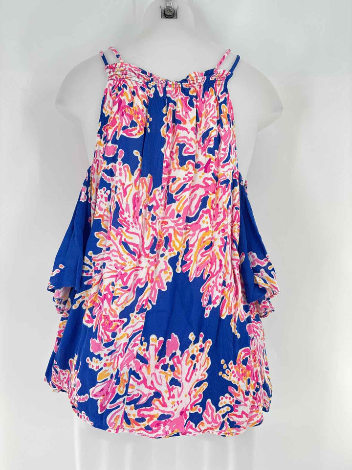 Size XL Lilly Pulitzer Blue Print Shirt