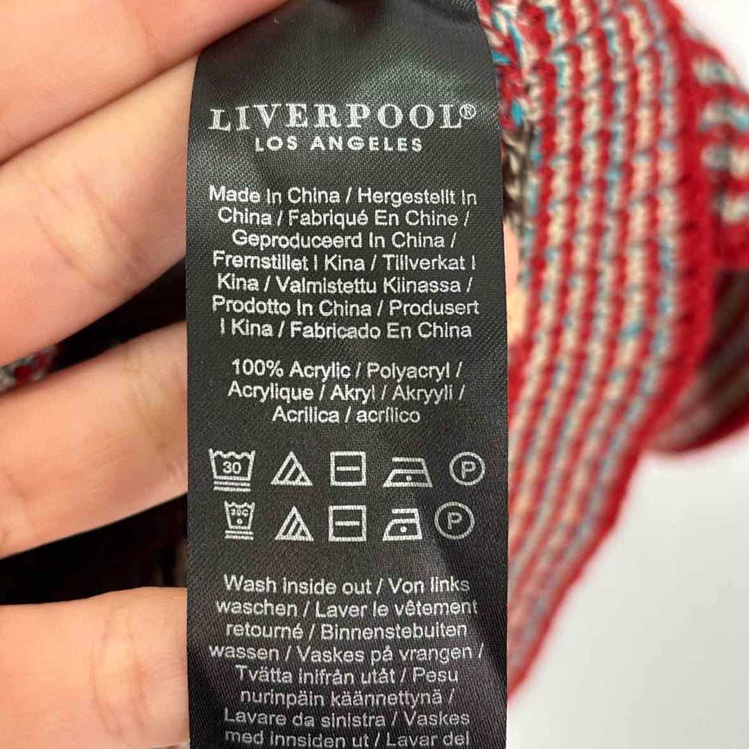 Size M LIVERPOOL Multi-Color Knit Sweater