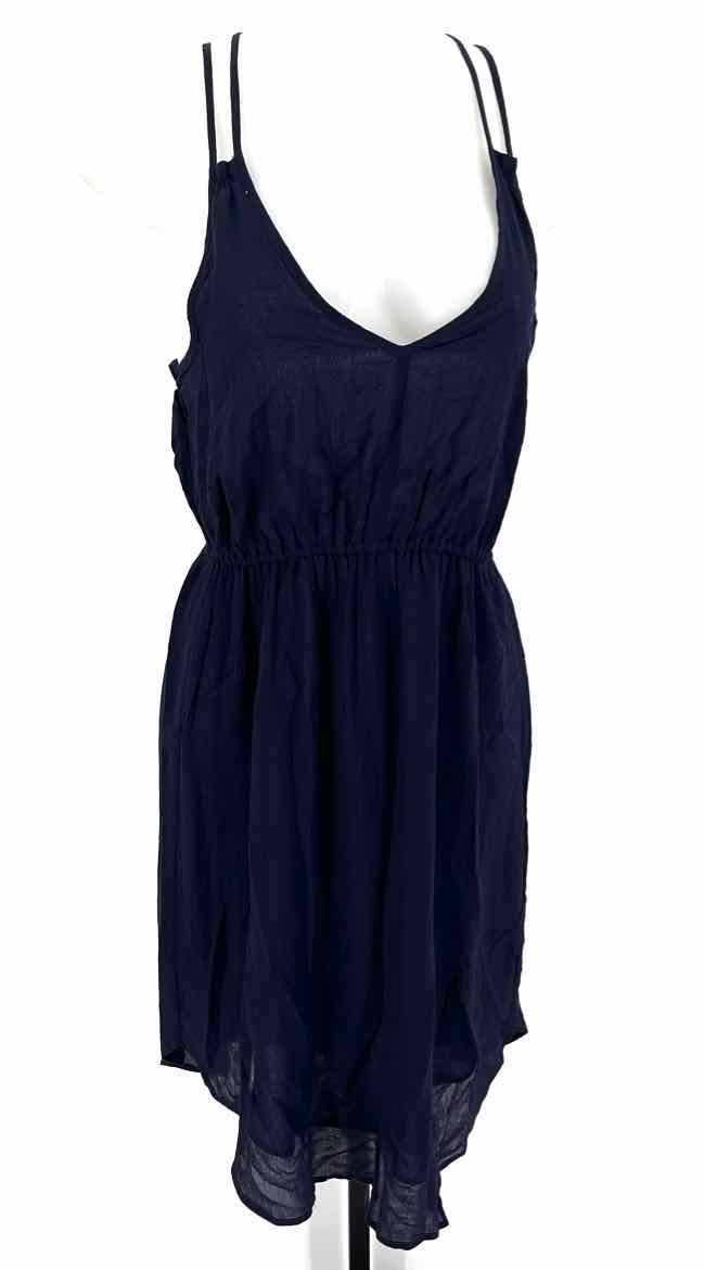 Size M LOFT Navy Dress