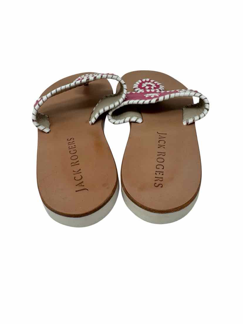 Shoe Size 9 Jack Rogers Pink Leather Sandals