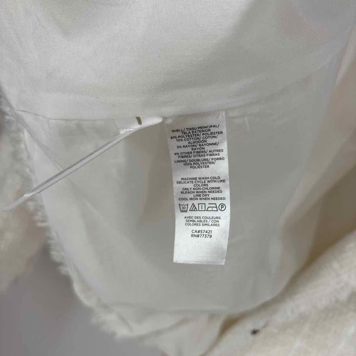 Size 10 Ann Taylor White Blazer