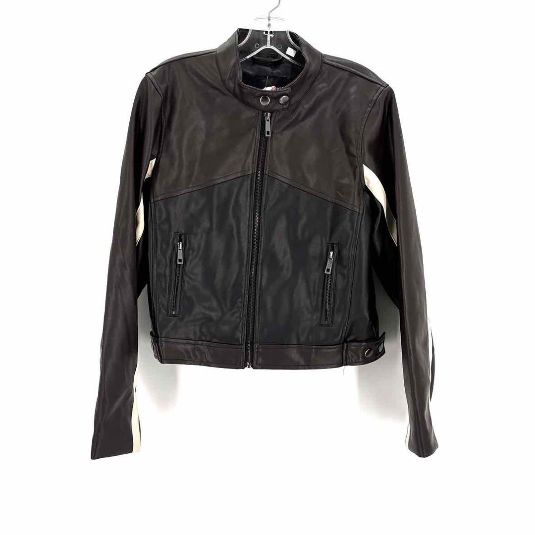 Size M Black Leather Jacket
