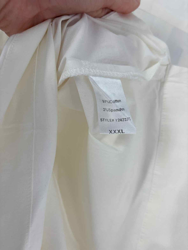 Size 3X TUCKERNUCK Cream Shirt