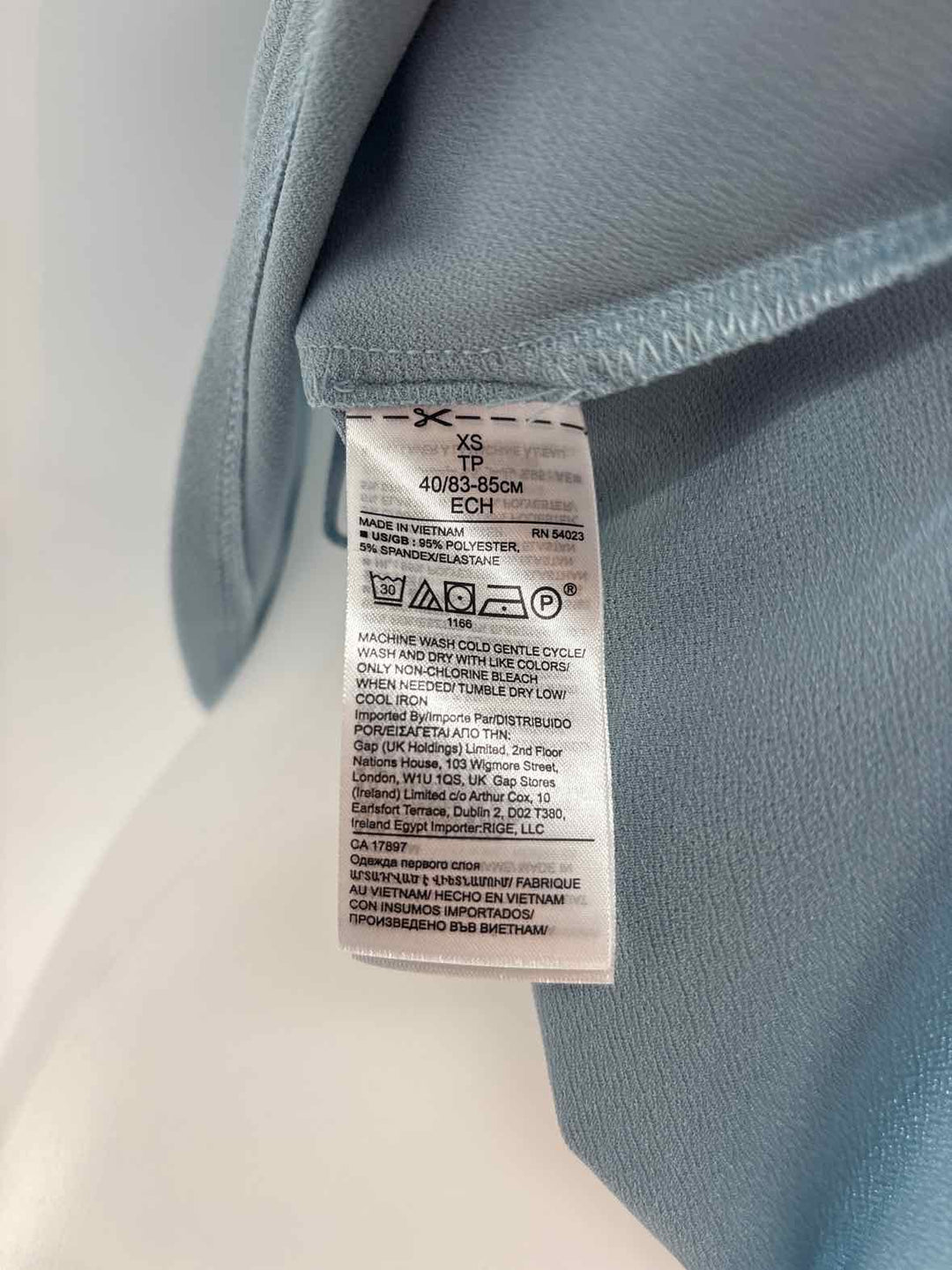 Size XS Banana Republic Blue Shirt