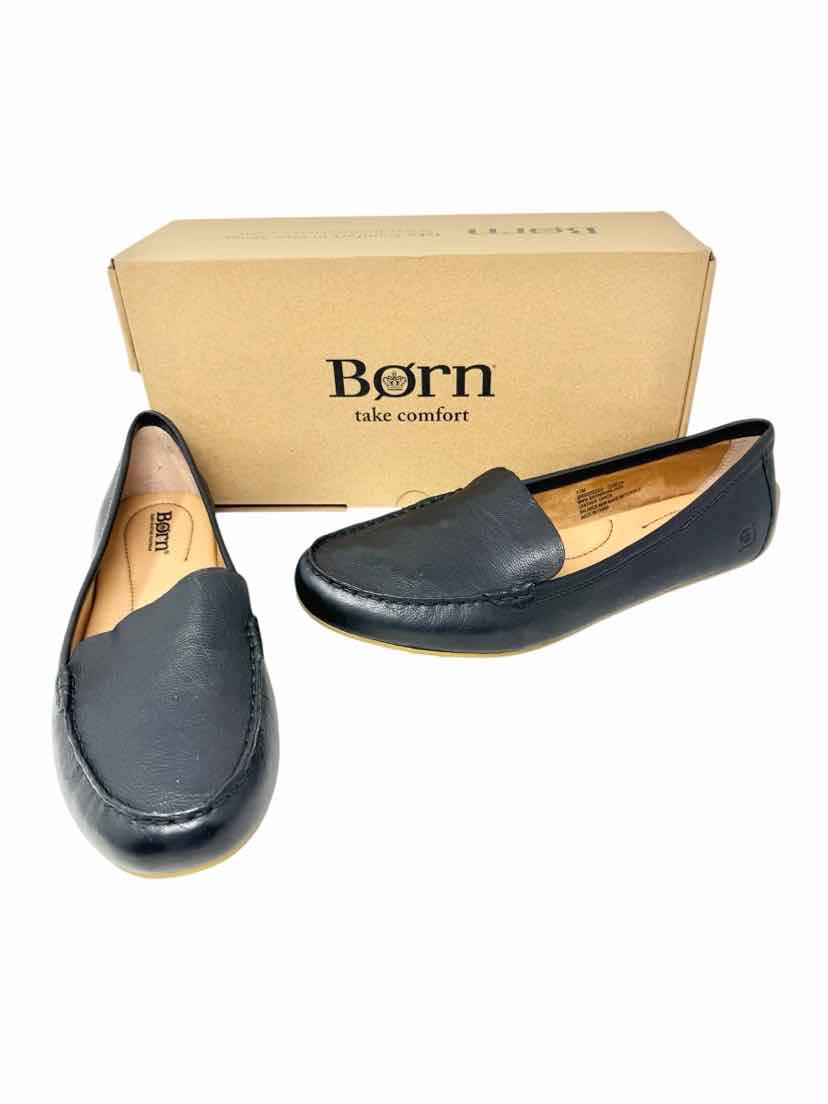 Shoe Size 11 Born Black Leather Flats