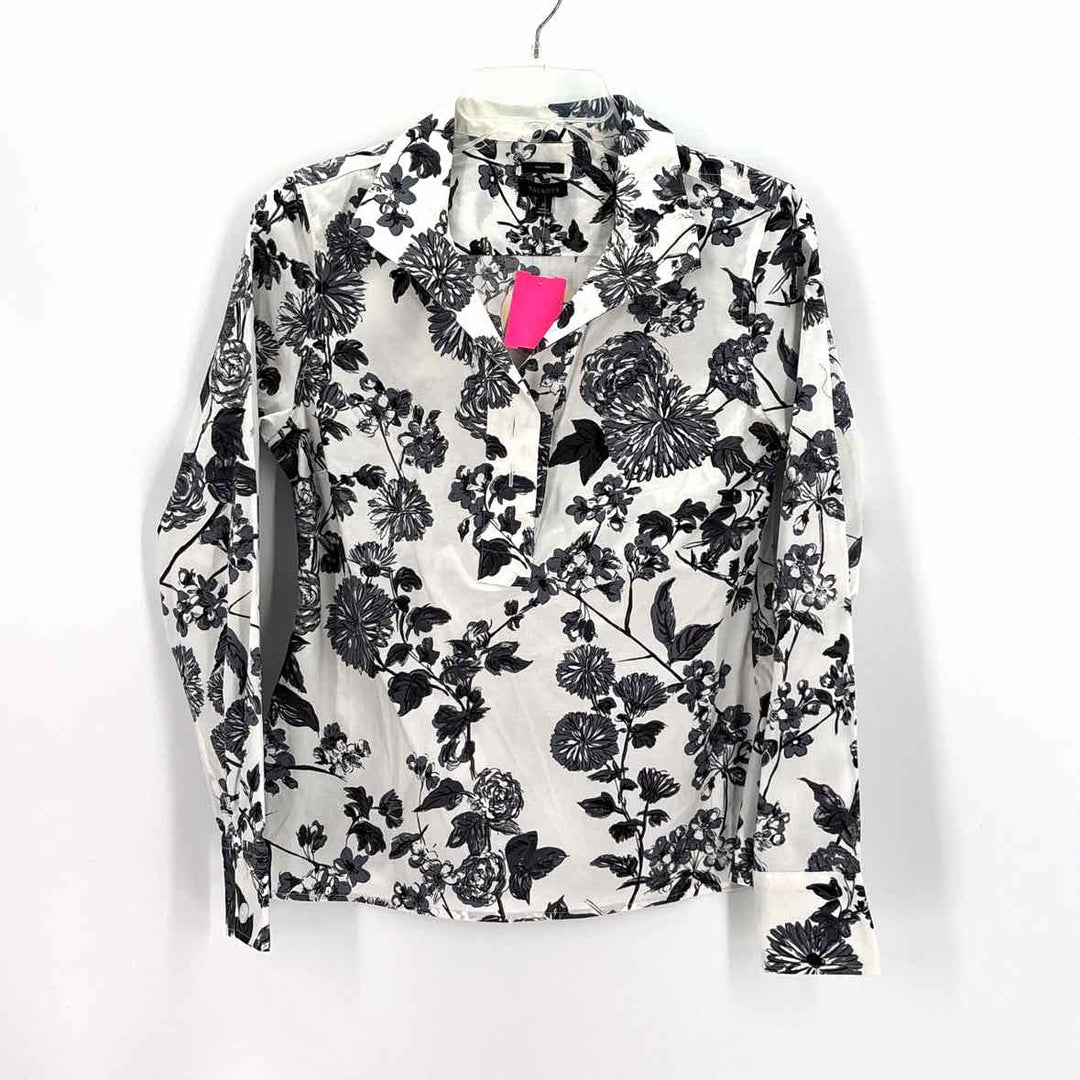 Size XS Talbots Black/White Shirt