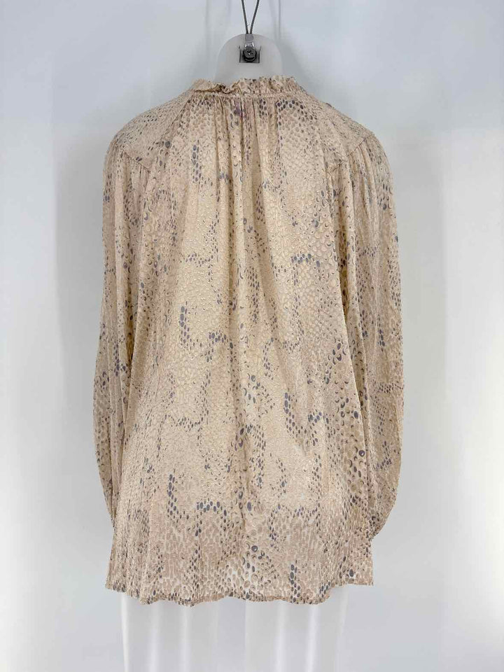 Size 2X Vince Camuto Tan Shirt