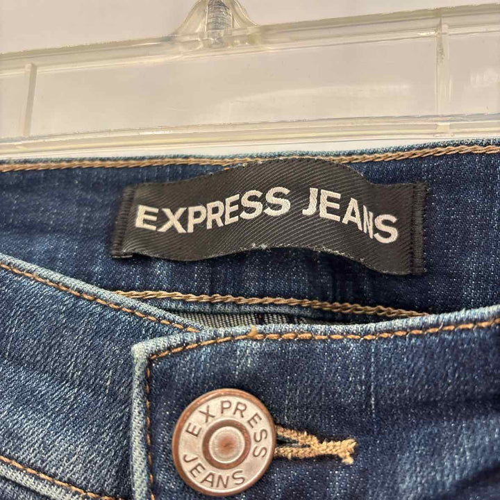Size 8 EXPRESS Blue Denim Jeans