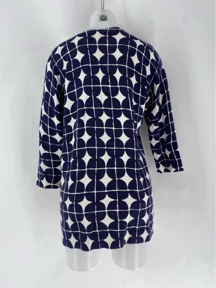 Size M ISSAC MIZRAHI Navy Cardigan
