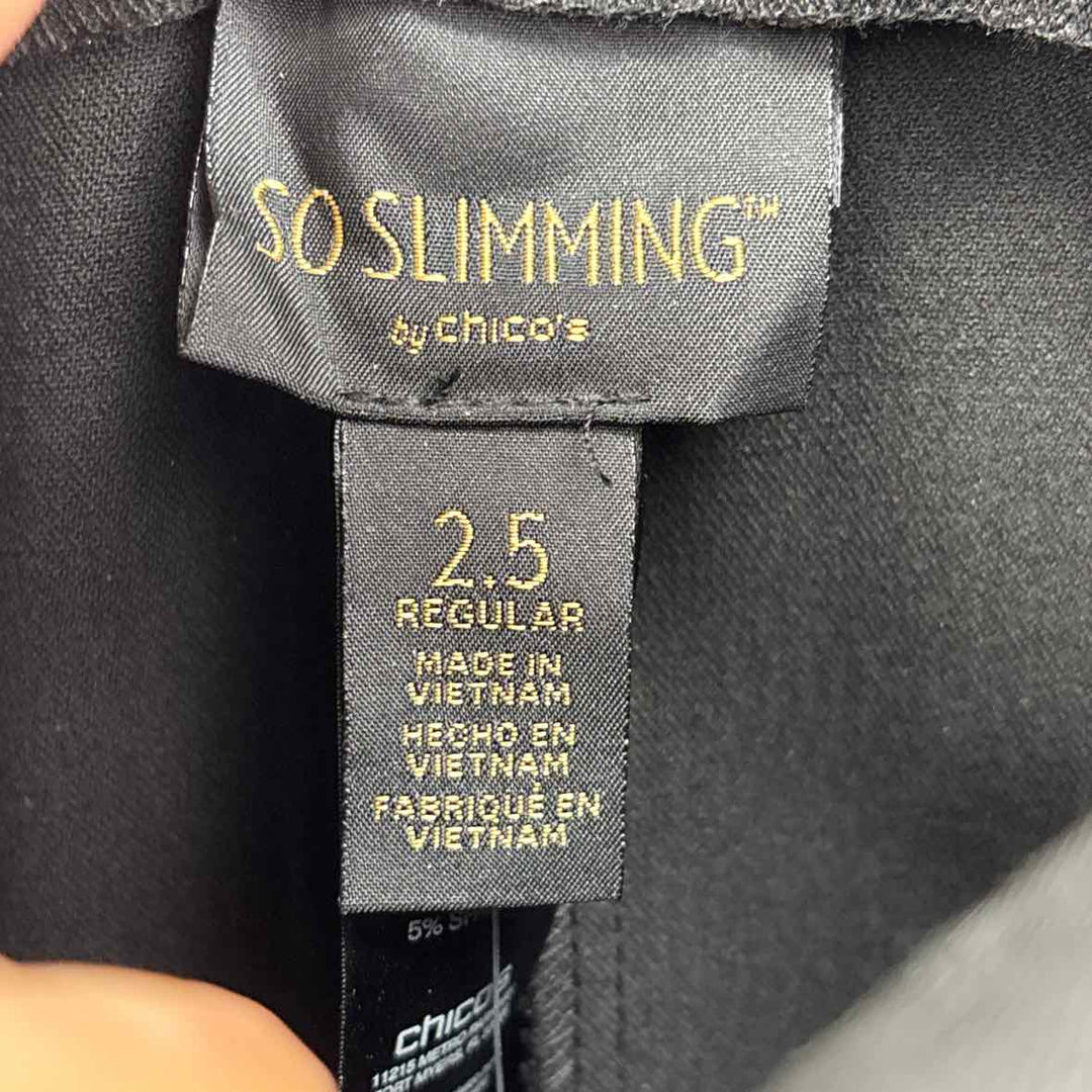 Size 2.5 Chico's Black Pants