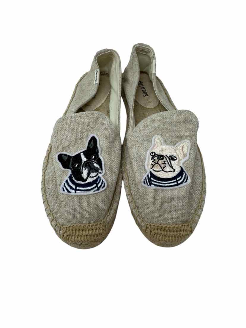 Shoe Size 7 SOLUDOS Beige Flats