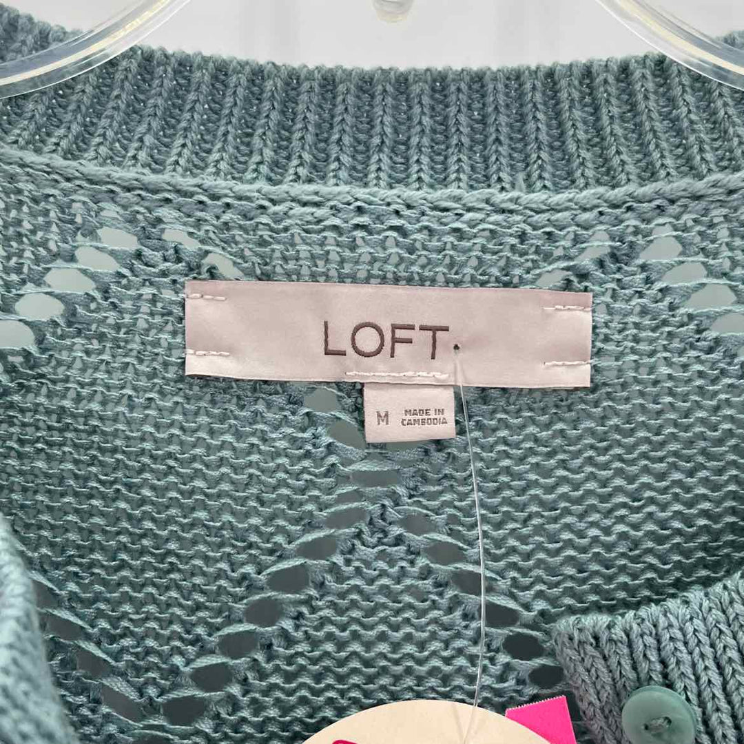 Size M LOFT Green Sweater