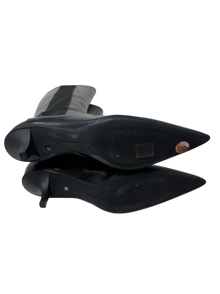 Shoe Size 41 PRADA Black Leather Luxury - Boots