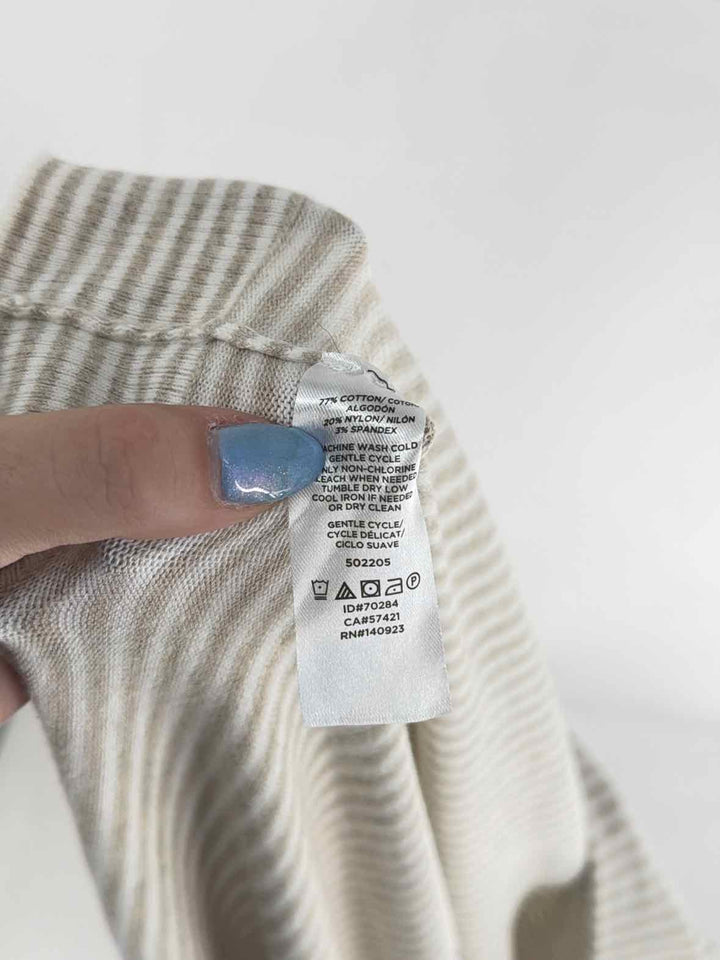 Size S LOFT Tan Cardigan