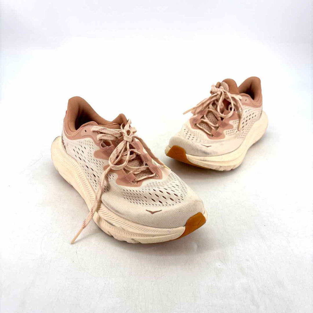 Shoe Size 7.5 HOKA Peach Knit Sneakers