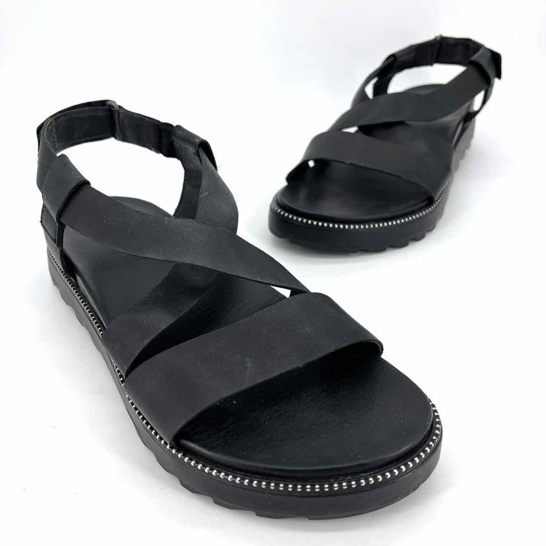 Shoe Size 9 Sorel Black Sandals
