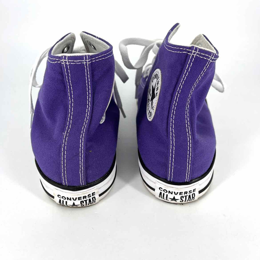 Shoe Size 9.5 Converse Purple Canvas Sneakers