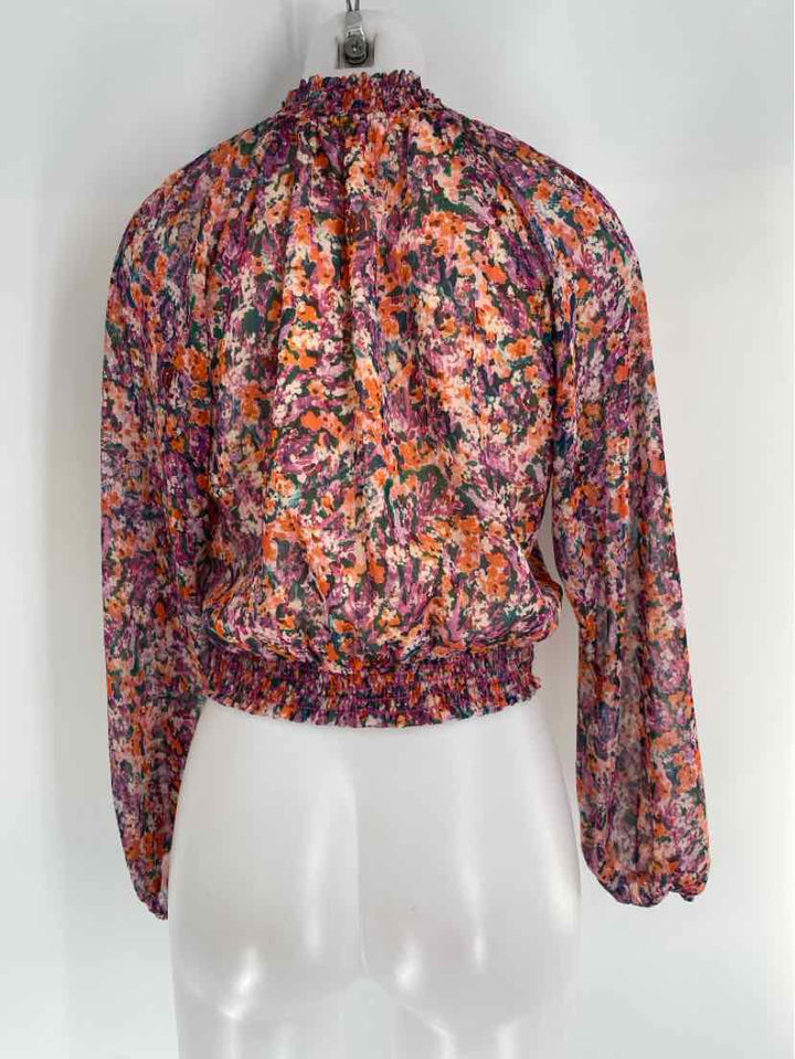 Size M LAVENDER BROWN Purple Shirt
