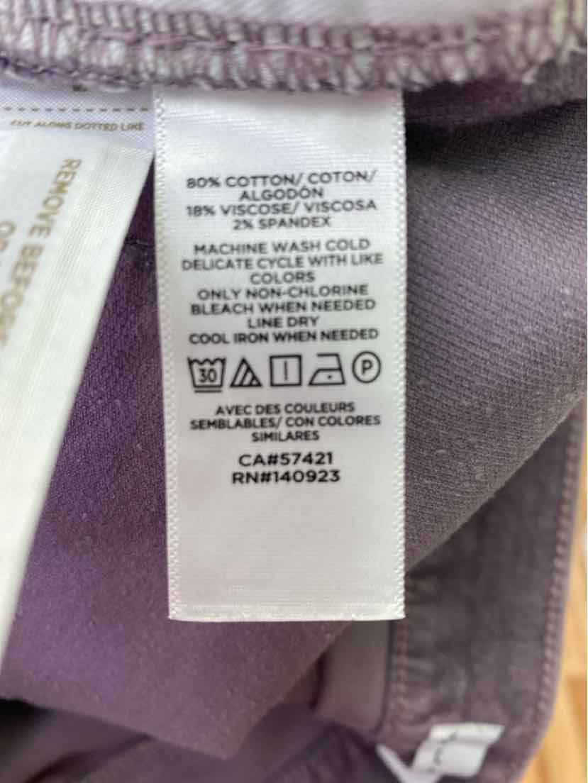 Size 8 LOFT Purple Pants
