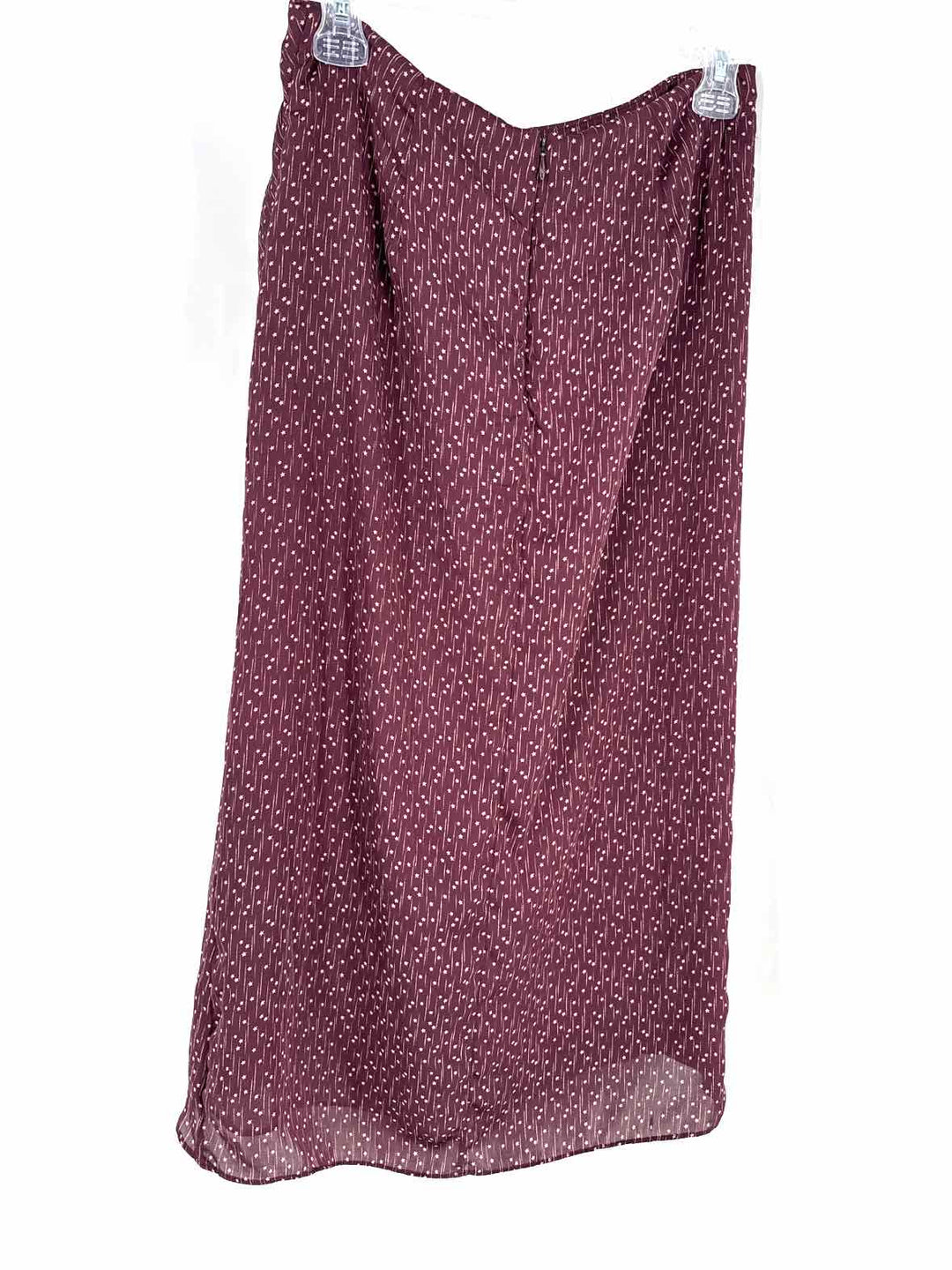 Size 8 JOIE Wine Skirt
