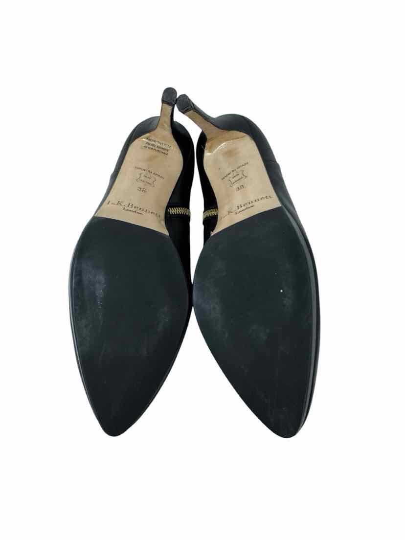 Shoe Size 38 LK BENNETT Black Leather Pumps