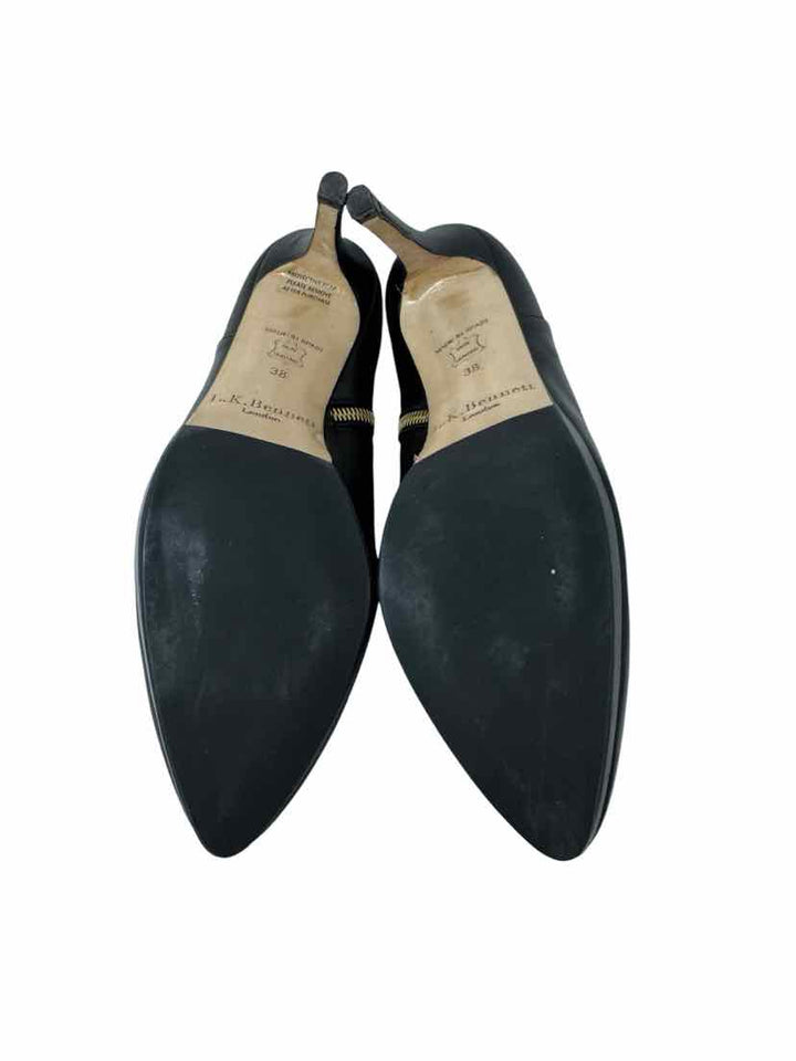 Shoe Size 38 LK BENNETT Black Leather Pumps