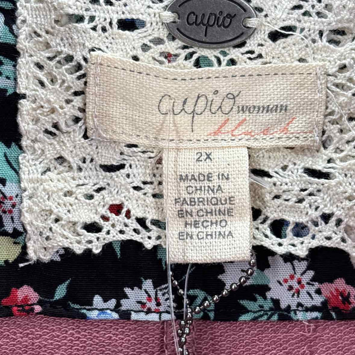 Size 2X CUPIO Mauve Shirt