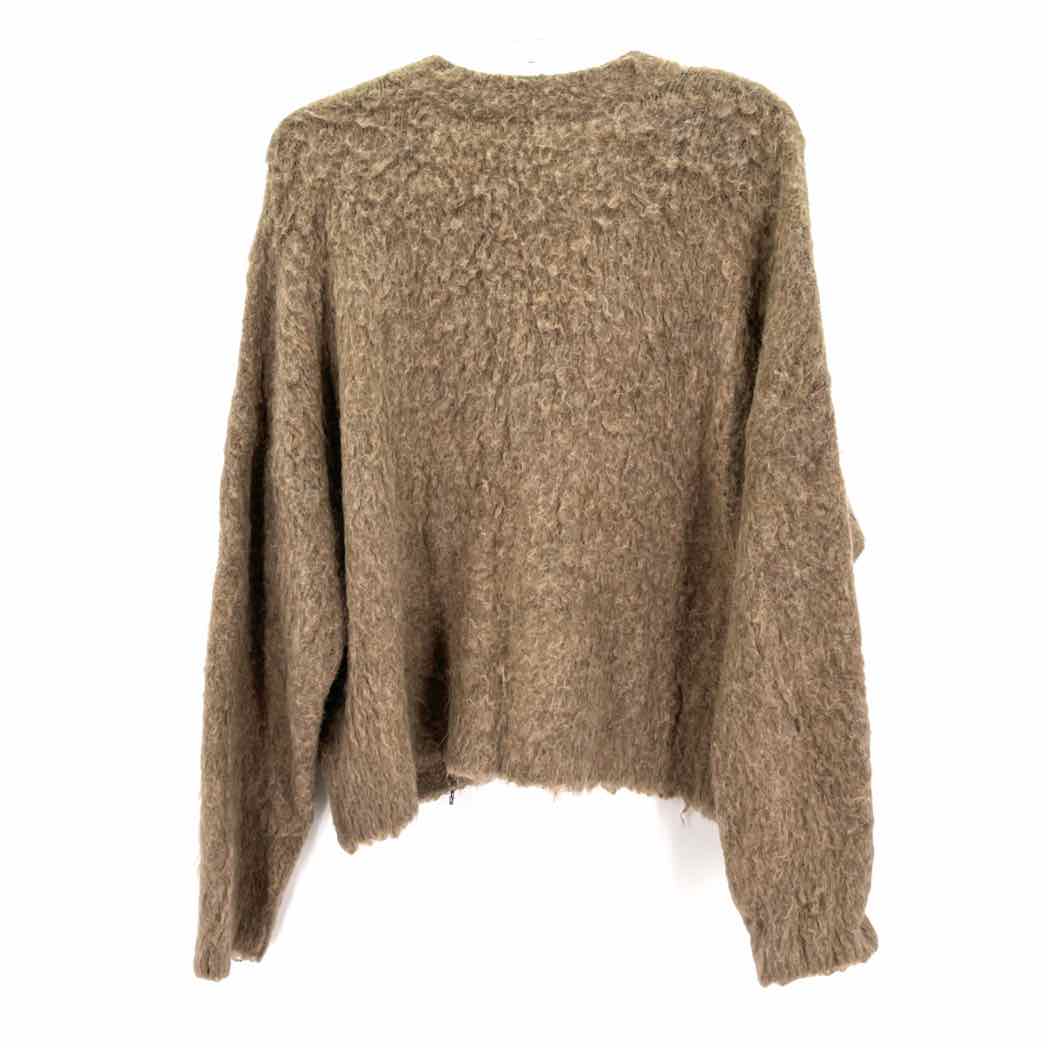 Size XL MADEWELL Brown Cardigan