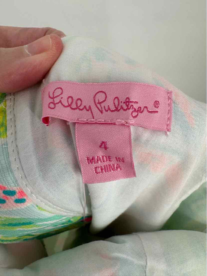 Size 4 Lilly Pulitzer Multi-Color Dress