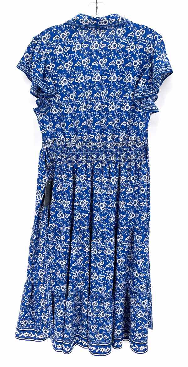 Size L MAX STUDIO Blue Dress