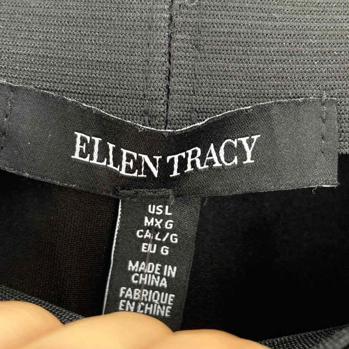 Size L ELLEN TRACY Black Suede Pants