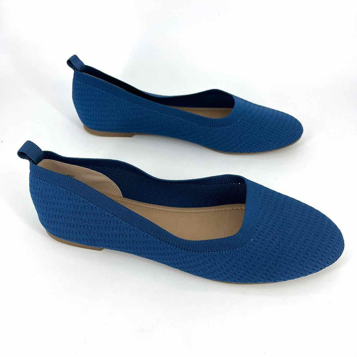 Shoe Size 10 Blue Flats