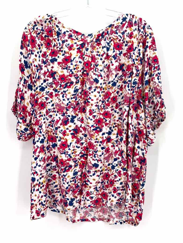 Size 3X PINK PRINT Shirt