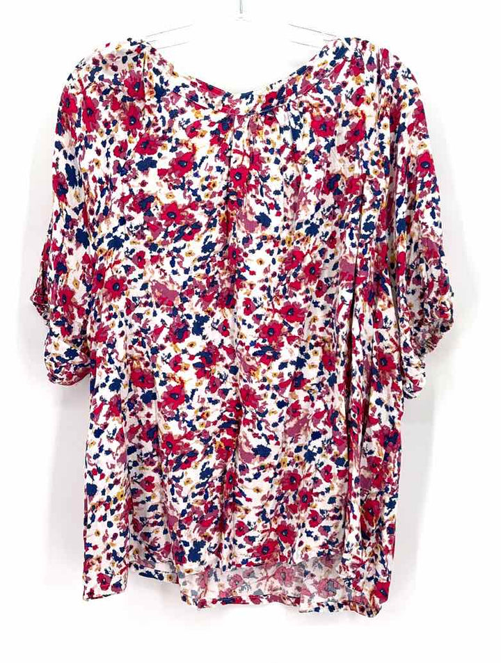 Size 3X PINK PRINT Shirt