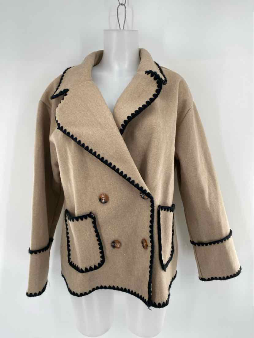 Size L Beige Jacket