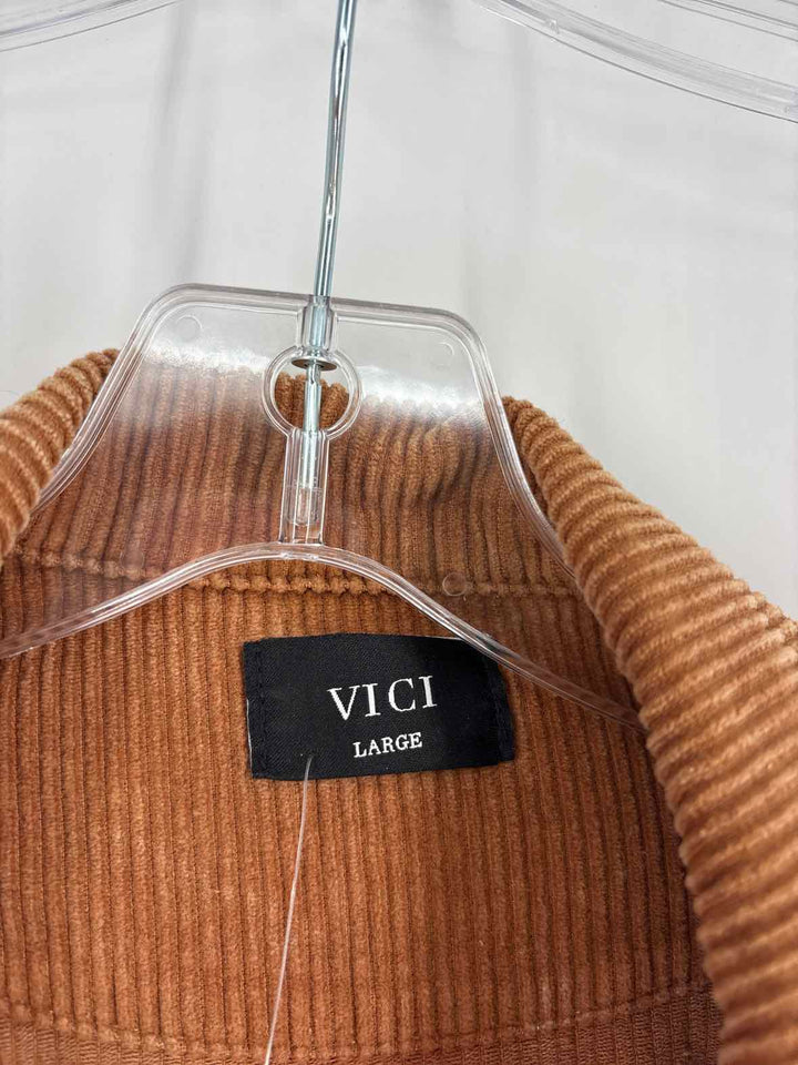 Size L VICI Brown Corduroy Jacket