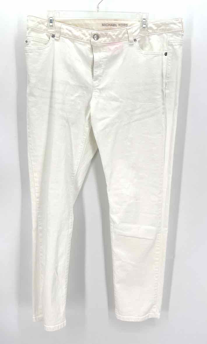 Size 14 Michael Kors White Pants