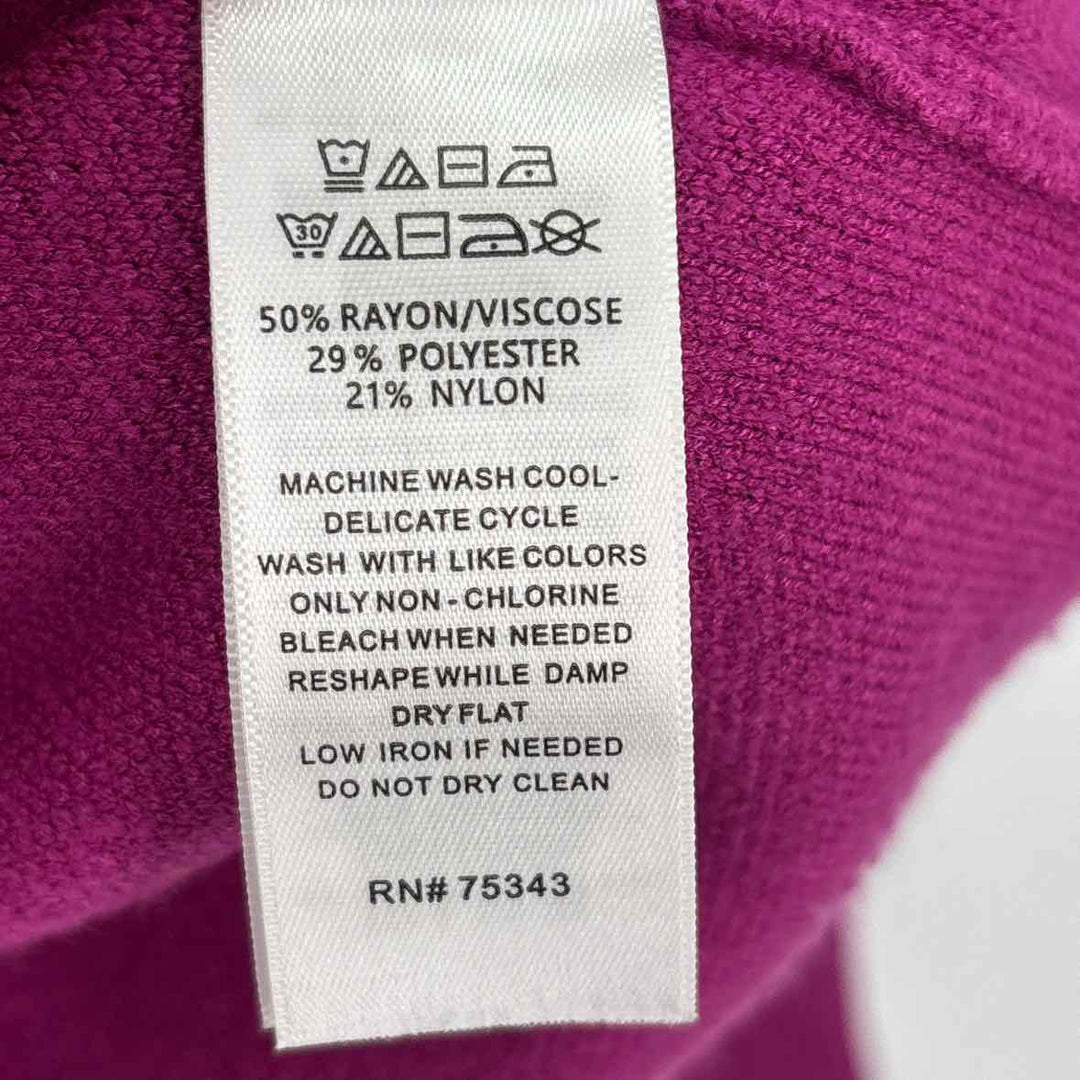 Size M TAHARI Fuschia Sweater