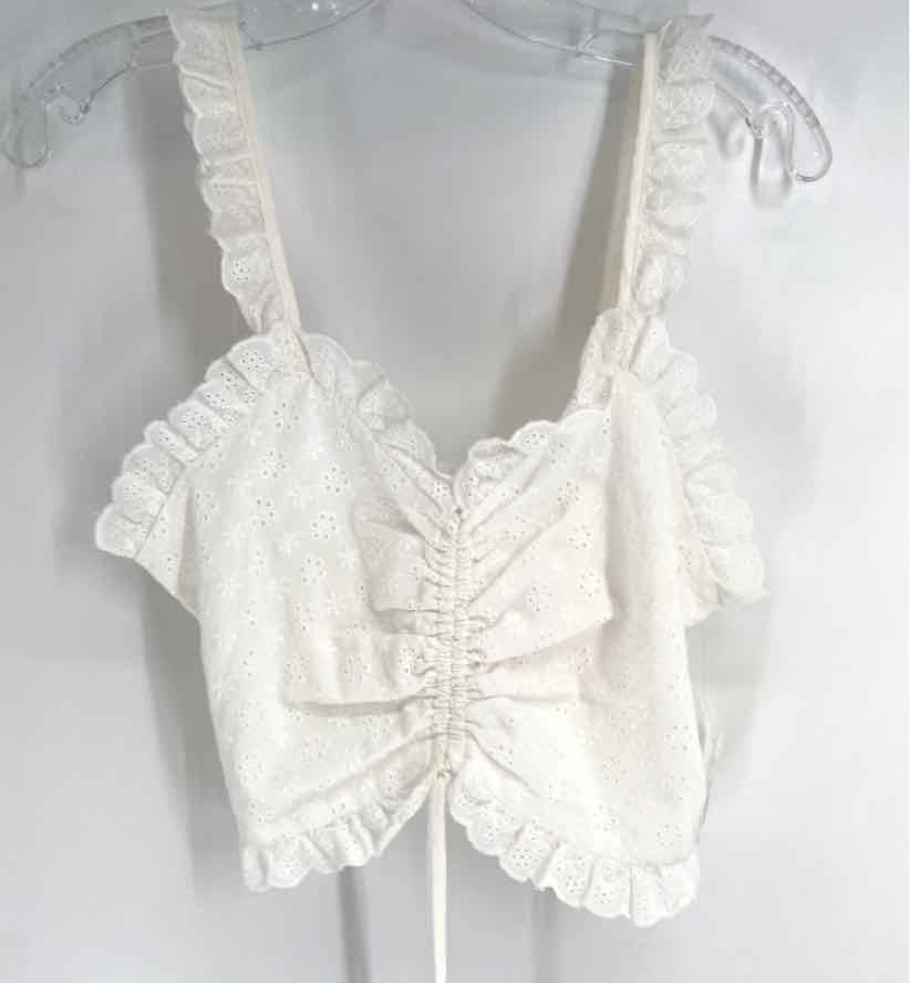 Size S ALTAR'D STATE White Lace Shirt
