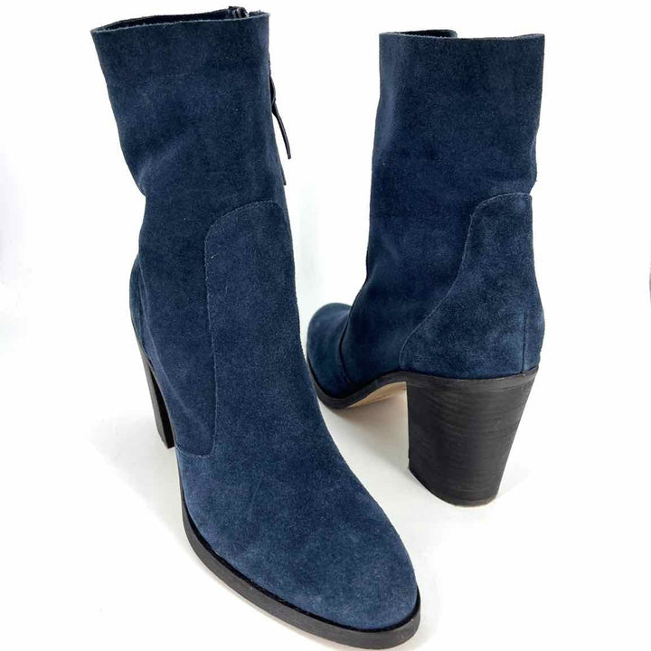 Shoe Size 9 Splendid Navy Suede Sandals