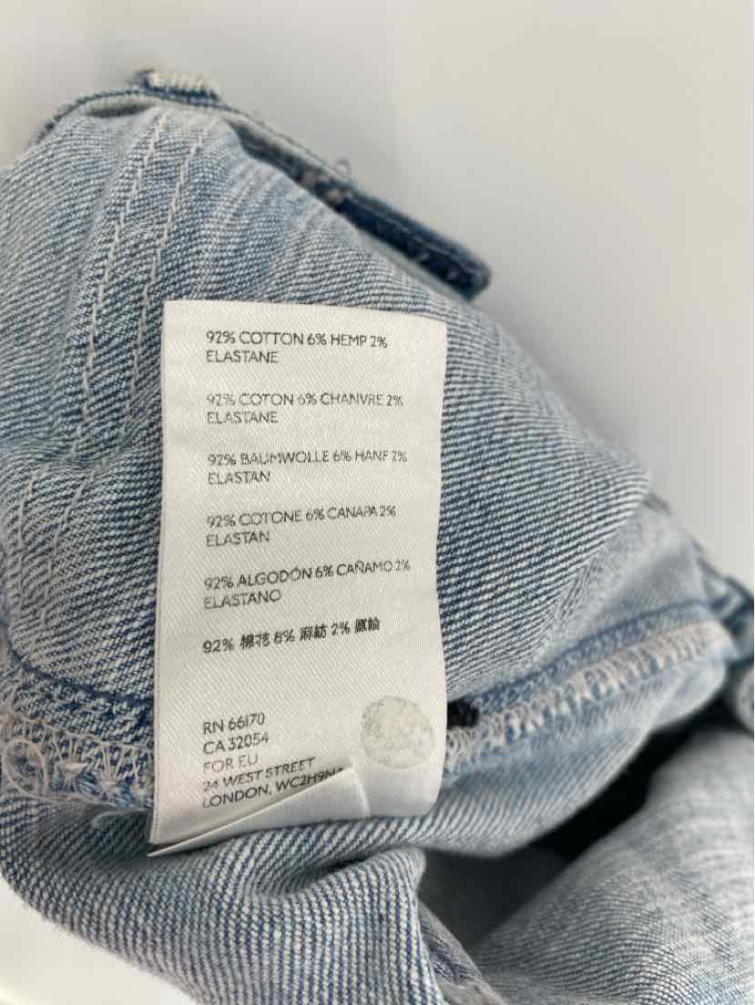 Size XS FREE PEOPLE Denim Capri