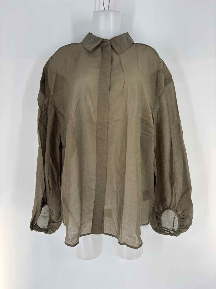 Size XL H&M Olive Shirt
